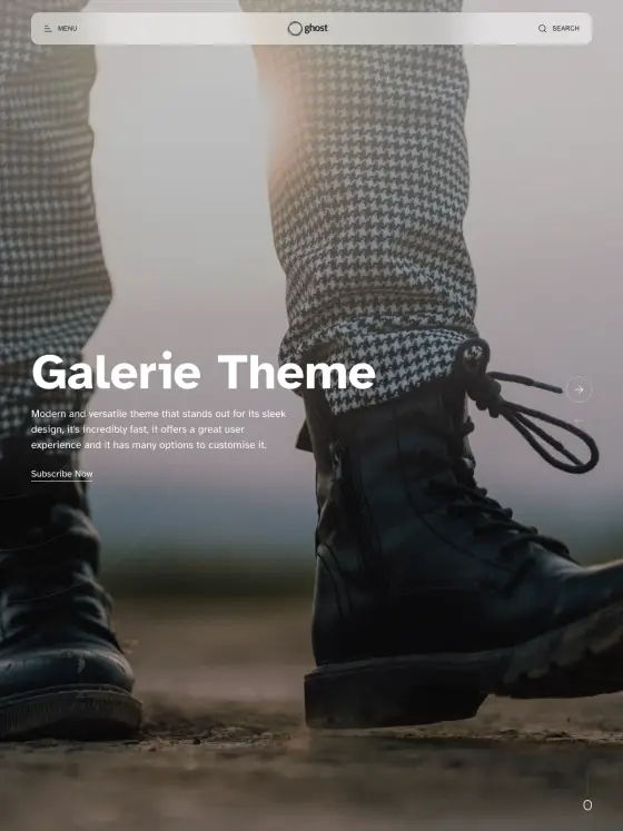 Galerie theme preview