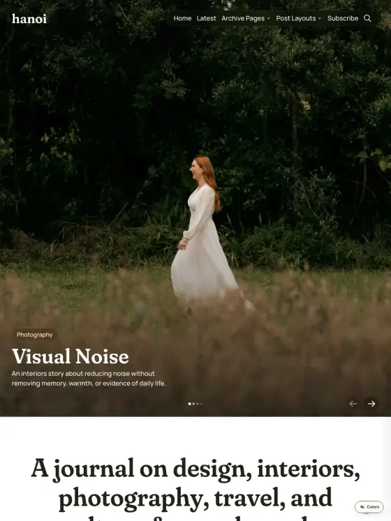 Hanoi theme preview