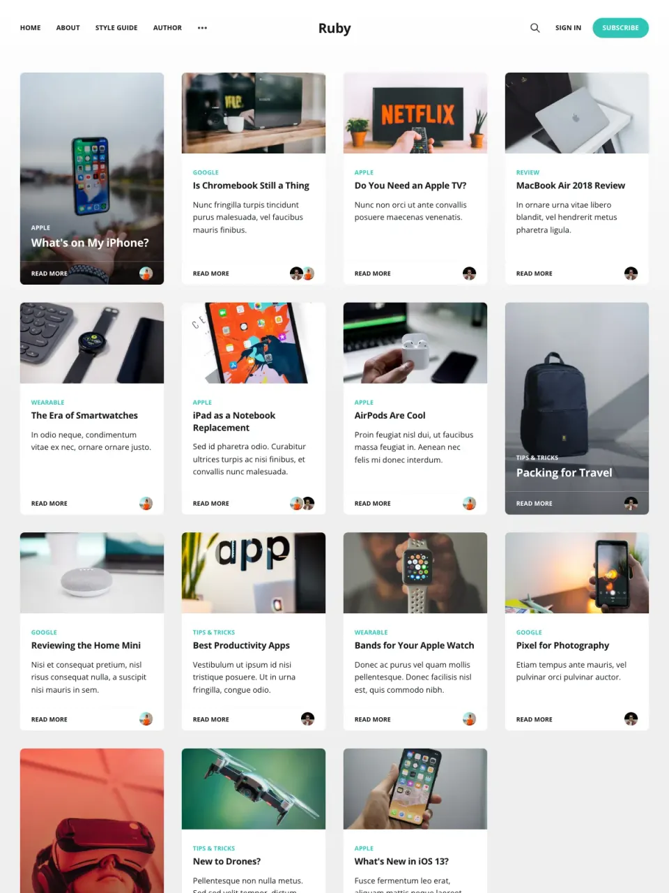 Ruby theme preview