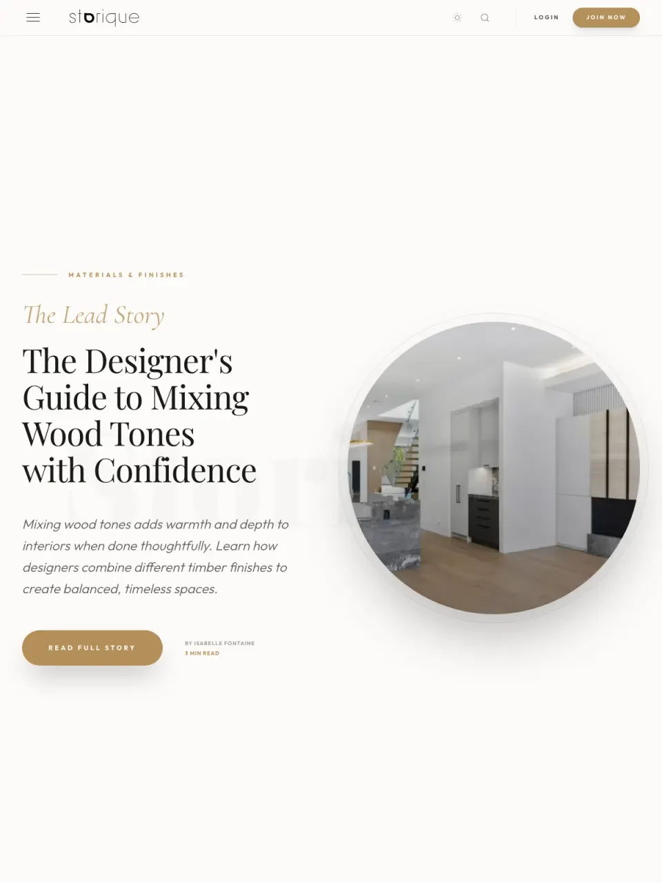 Storique theme preview
