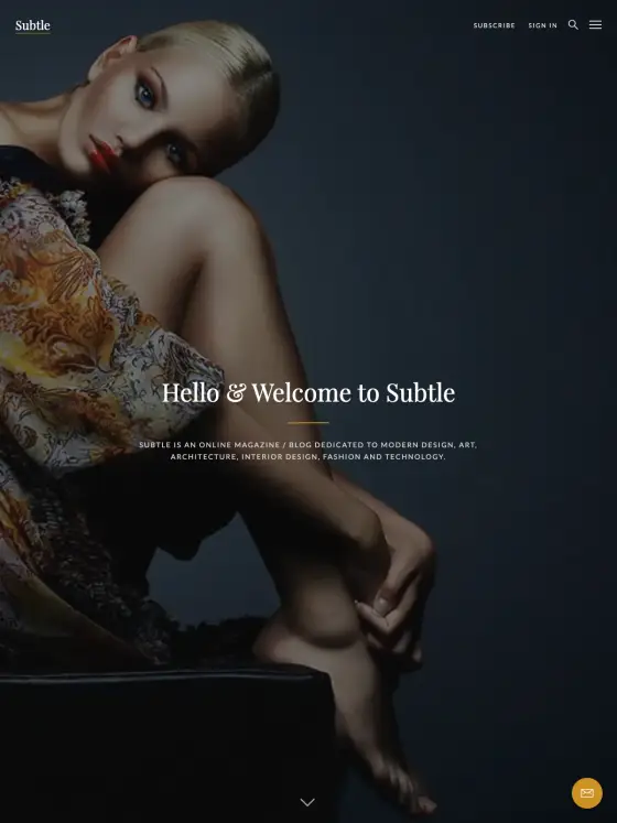 Subtle theme preview